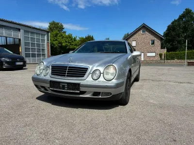 Gebraucht Mercedes CLK200 Elegance 136 PS (100 kW) 1997 Silber Coupé