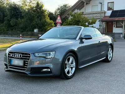 Gebraucht Audi A5 Cabriolet S-Line 177 PS (130 kW) 2014 Grau Cabrio