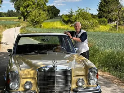 Gebraucht Mercedes 280 195 PS (143 kW) 1973 Gelb Limousine