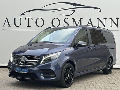 Gebraucht Mercedes V250 AMG line 190 PS (139 kW) 2023 Lackfarbe sodalithblau metalli Van / Kleinbus