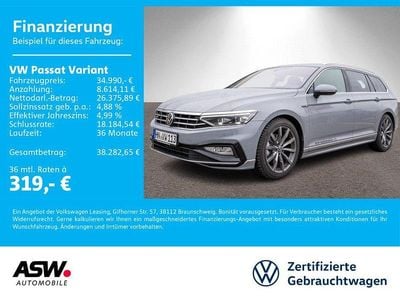 Grau Gebraucht 2023 VW Passat R-line Kombi | 34.990 €