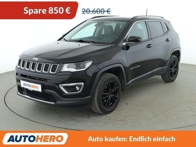 Gebraucht Jeep Compass Limited 170 PS (125 kW) 2020 Schwarz SUV