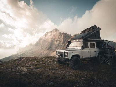 gebraucht Land Rover Defender TD4 110 (Hubdach + Dusche) TÜV- Januar 2026