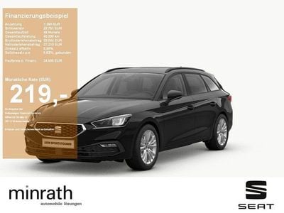 Nouă Seat Leon 150 CP (110 kW) 2025 Negru Break