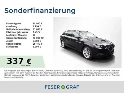 Gebraucht Seat Leon 150 PS (110 kW) 2025 Midnight schwarz metallic Kombi