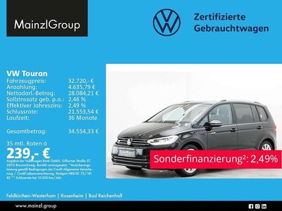 Usata VW Touran R-line 150 CV (110 kW) 2025 Nero Monovolume