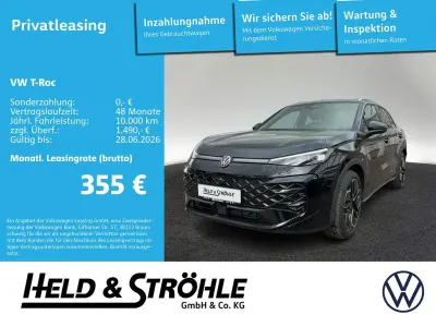 Nowe VW T-Roc Cabriolet R-line 150 KM (110 kW) 2026 Czarny SUV