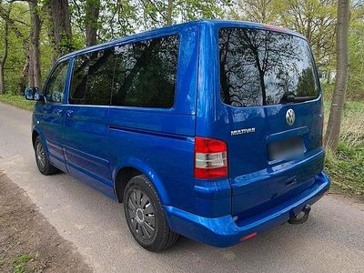 Usata VW T5 131 CV (96 kW) 2003 Blu Furgone