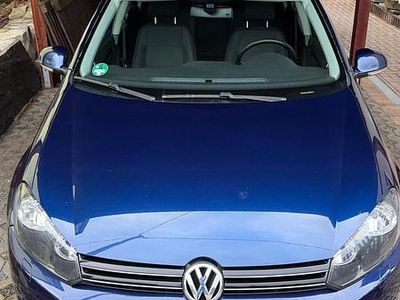 Gebraucht VW Golf VI 105 PS (77 kW) 2010 Blau Kleinwagen