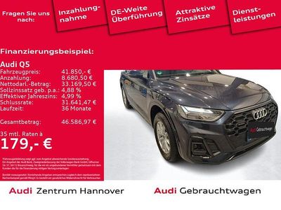 Gebraucht Audi Q5 S-Line 265 PS (194 kW) 2022 Q0 individuallackierungen audi exclusive (metallic) SUV