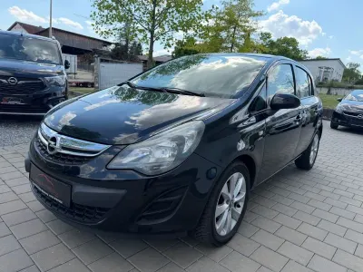Gebraucht Opel Corsa Active 87 PS (63 kW) 2014 Schwarz Kleinwagen