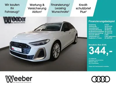 Gebraucht Audi A5 Ambiente 204 PS (150 kW) 2025 Gletscherweiß (metallic) Kombi