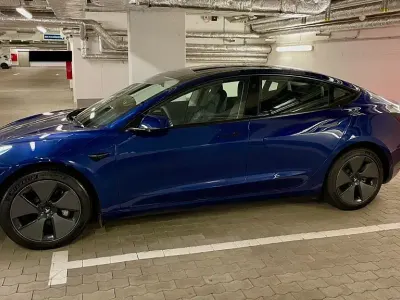 Gebraucht Tesla Model 3 366 kW (498 PS) 2021 Blau Limousine