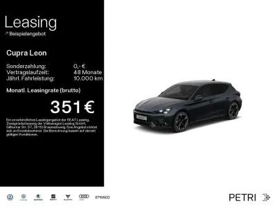Nowe Cupra Leon 204 KM (150 kW) 2026 Szary Sedan/Limuzyna