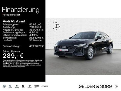 Gebraucht Audi A5 Sport 204 PS (150 kW) 2025 Mythosschwarz metallic Kombi