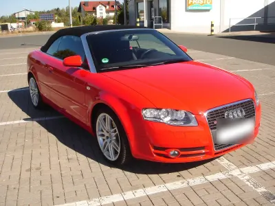 Gebraucht Audi A4 Cabriolet Sport 140 PS (102 kW) 2009 Rot Cabrio