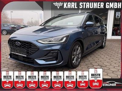 Gebraucht Ford Focus ST-Line X 125 PS (91 kW) 2024 Blau Kombi