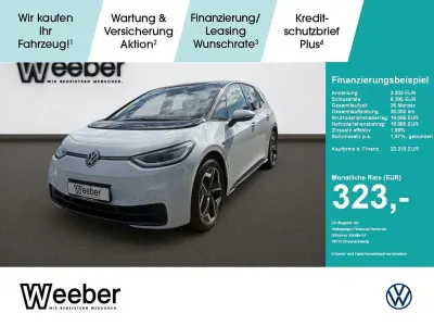 Gebraucht VW ID.3 Pro 150 kW (204 PS) 2020 Gletscherweiß (metallic) Kleinwagen