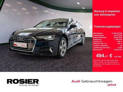 Usata Audi A6 Sport 204 CV (150 kW) 2021 Blu Station wagon