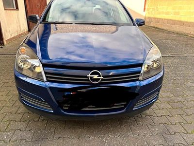 Gebraucht Opel Astra 105 PS (77 kW) 2005 Blau Kleinwagen
