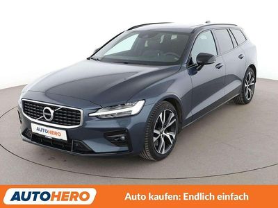 Usata Volvo V60 R-Design 250 CV (183 kW) 2020 Blu Station wagon