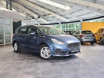 Blau Gebraucht 2021 Ford S-MAX Titanium Van / Kleinbus | 24.980 € (Guter Preis)