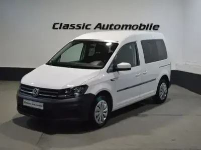Gebraucht VW Caddy Trendline 125 PS (91 kW) 2017 Weiß Van / Kleinbus