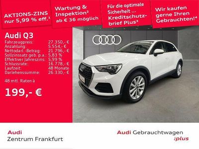 Ibisweiß Gebraucht 2022 Audi Q3 Ambiente SUV | 27.350 € (Guter Preis)