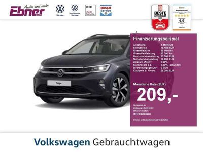 gebraucht VW Taigo STYLE IQ.DRIVE TSI DSG MATRIX+ACC+NAVI+APP+KAMERA+