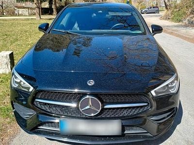 Gebraucht Mercedes CLA250e AMG line 218 PS (160 kW) 2022 Schwarz Limousine