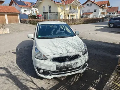Second-hand Mitsubishi Space Star 71 CP (52 kW) 2018 Alb Hatchback