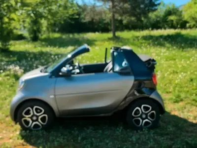 Gebraucht Smart ForTwo Cabrio Prime 90 PS (66 kW) 2016 Grau Cabrio