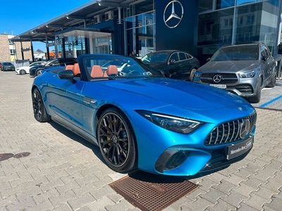 Gebraucht Mercedes SL63 AMG AMG 585 PS (430 kW) 2023 Blau Cabrio