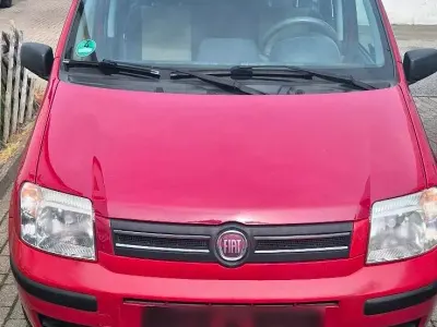Gebraucht Fiat Panda 2009 Rot Kleinwagen