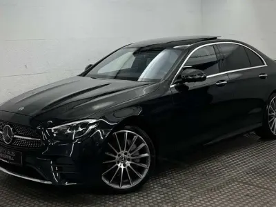 Gebraucht Mercedes E220 AMG 200 PS (147 kW) 2022 Obsidianschwarz Limousine