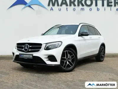 Gebraucht Mercedes GLC220 AMG line 170 PS (125 kW) 2017 Weiss SUV