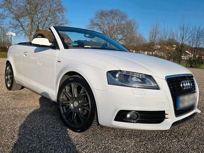 Gebraucht Audi A3 Cabriolet S-Line 140 PS (102 kW) 2012 Weiß Cabrio