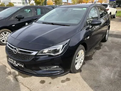 Gebraucht Opel Astra 110 PS (80 kW) 2018 Schwarz Kombi