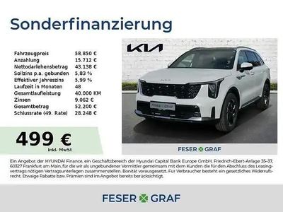Neu Kia Sorento 159 PS (116 kW) 2025 Snow white pearl SUV