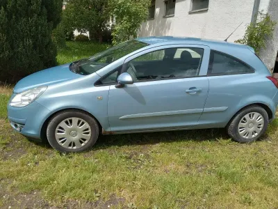 Gebraucht Opel Corsa 80 PS (58 kW) 2007 Blau Kleinwagen