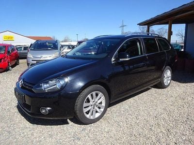 Gebraucht VW Golf VI Style 105 PS (77 kW) 2011 Schwarz Kleinwagen