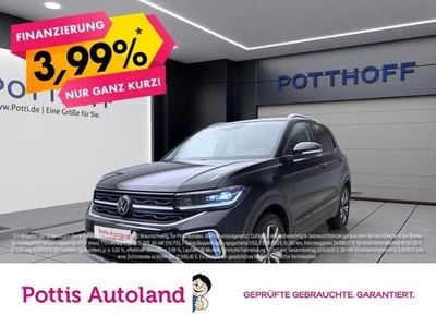 Gebraucht VW T-Cross Style 116 PS (85 kW) 2024 Schwarz SUV