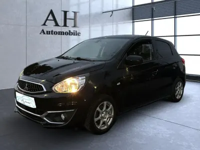 Gebraucht Mitsubishi Space Star Edition+ 80 PS (58 kW) 2016 Schwarz Kleinwagen