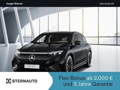 Gebraucht Mercedes EQS450+ AMG line 264 kW (360 PS) 2024 Metalliclack obsidianschwarz metallic SUV