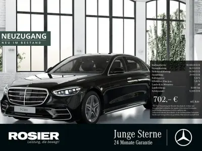 Gebraucht Mercedes S350 AMG 313 PS (230 kW) 2025 Schwarz / obsidianschwarz Limousine