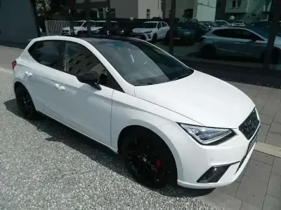 Gebraucht Seat Ibiza Black Edition 150 PS (110 kW) 2023 Nevada weiß metallic Kleinwagen