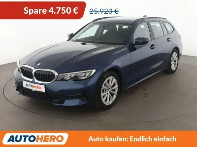 Gebraucht BMW 318 Advantage 150 PS (110 kW) 2021 Blau Kombi