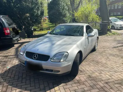 Gebraucht Mercedes SLK200 1997 Silber Cabrio