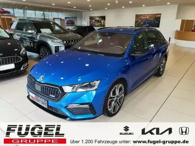 Brugt Skoda Octavia RS 245 HK (180 kW) 2021 Blå Stationcar