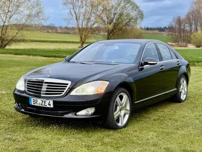 Używany Mercedes S500 AMG 387 KM (284 kW) 2007 Czarny Sedan/Limuzyna